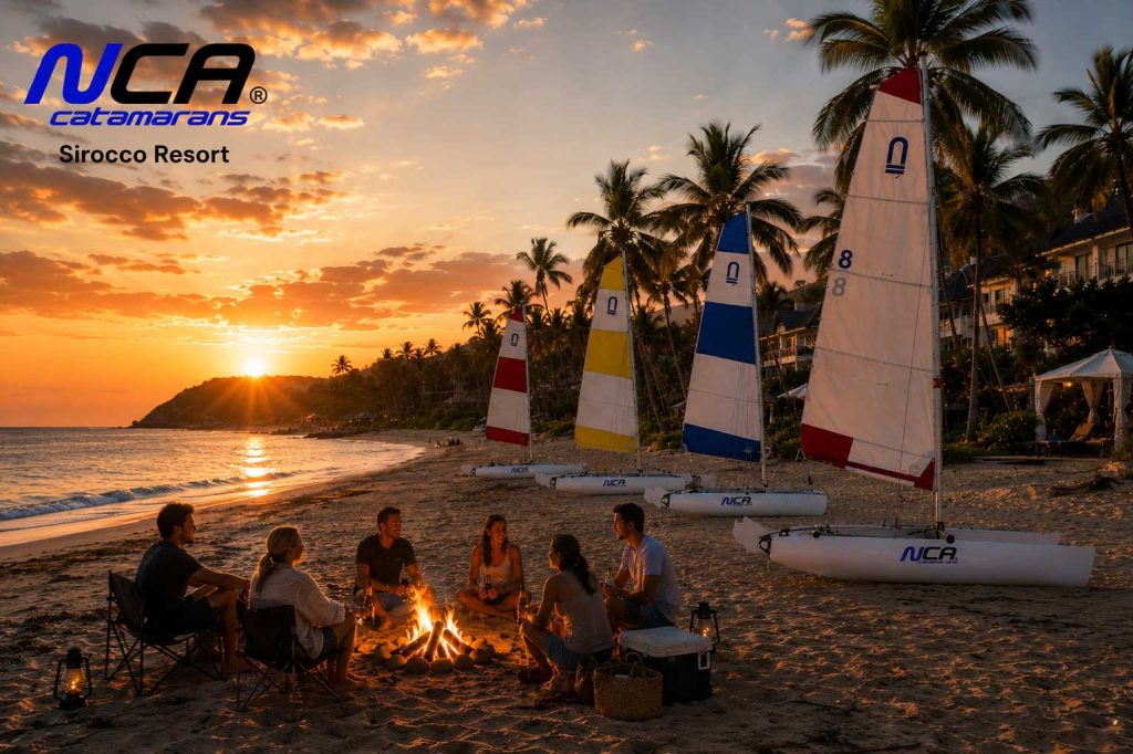 NCA Sirocco – Surveyed Hire Catamaran (up to 3 people) NCA Sirocco - Surveyed Hire Catamaran (up to 3 people)
