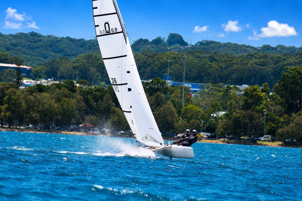 NCA 5.8 – Australia’s Big Boat Racing Catamaran NCA 5.8 – Australia's Big Boat Racing Catamaran